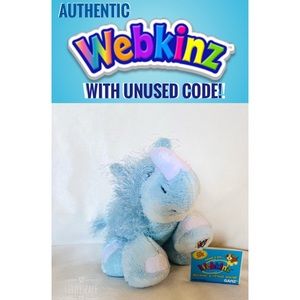 Webkinz Rhino 🦏 Retired Rare with Code